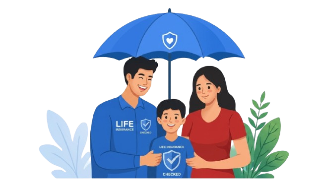 Family protected under an umbrella